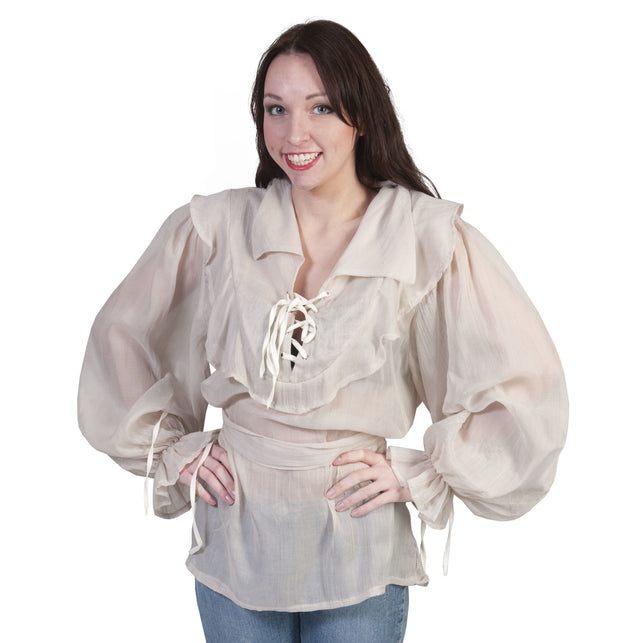 Funny Fashion Blouse beige historisch
