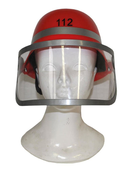 Funny Fashion Brandweerhelm met klep volwassenen