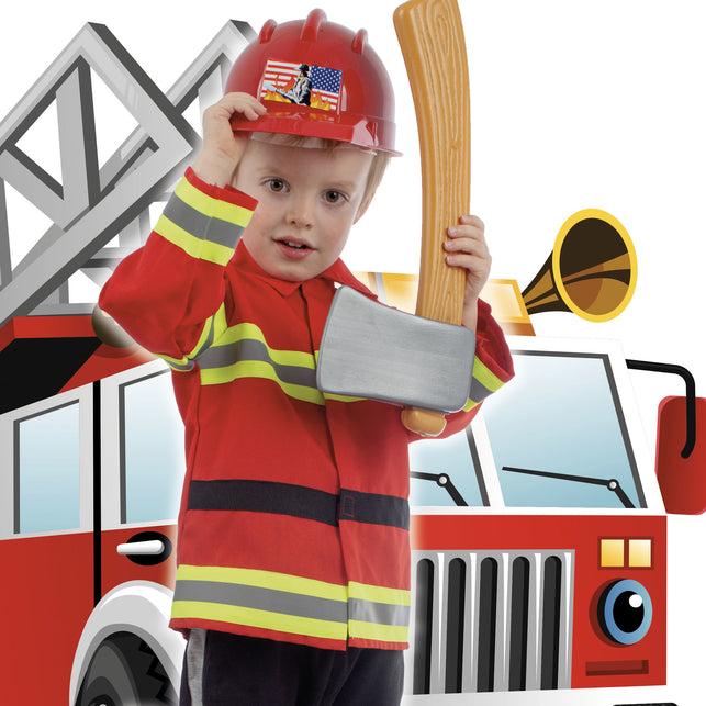 Funny Fashion Brandweerman pak Daan
