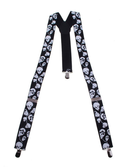 Funny Fashion Bretellen doodskop