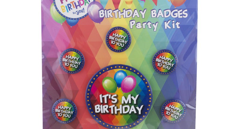 Funny Fashion Button set verjaardag