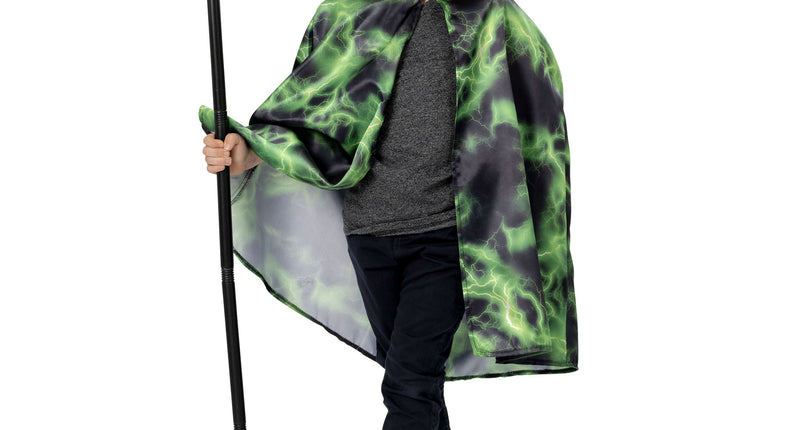 Funny Fashion Cape met kap Carlos