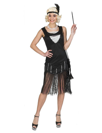 Funny Fashion Charleston jurkje Silver Smile dames