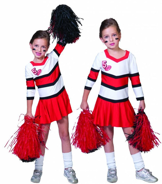 Funny Fashion Cheerleader Fleur voor kinderen
