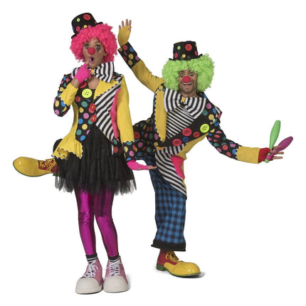 Funny Fashion Clown kostuum Belinda dames