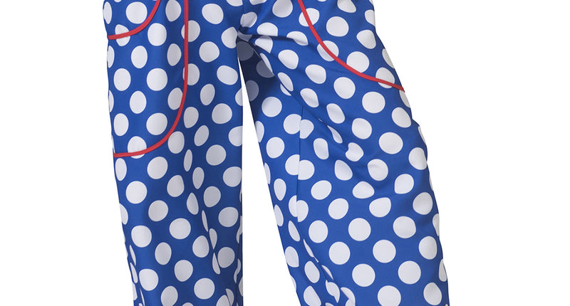 Funny Fashion Clownsbroek Bassie met stippen