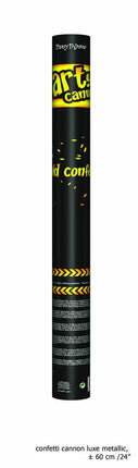 Funny Fashion Confetti kanon goud top kwaliteit 60cm