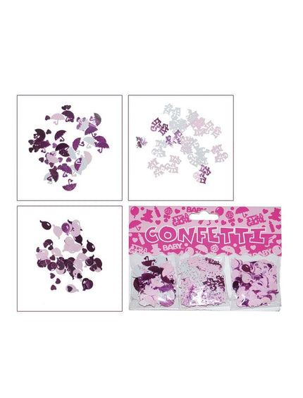 Funny Fashion Confetti tafel decoratie het is een meisje