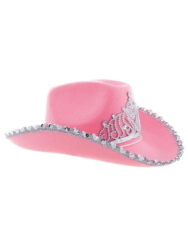 Funny Fashion Cowboyhoed met kroon diverse kleuren