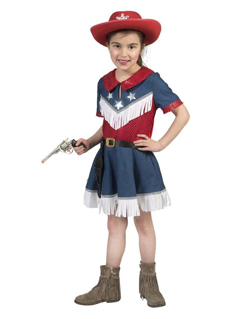 Funny Fashion Cowboyjurkje Jeans Texas voor meisjes