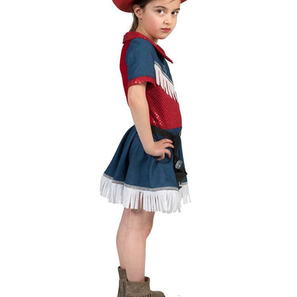 Funny Fashion Cowboyjurkje Jeans Texas voor meisjes