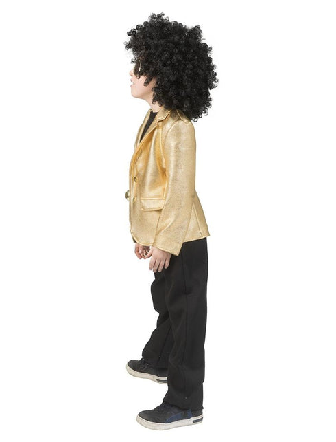 Funny Fashion Disco Fever jas goud Jeff kinderen