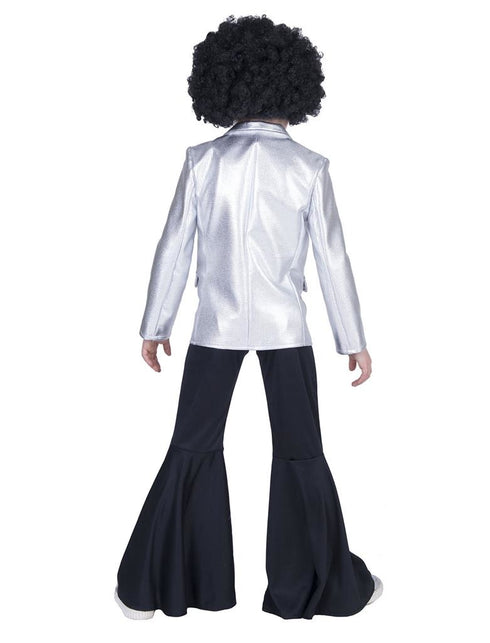 Funny Fashion Disco Fever kostuum zilver kind
