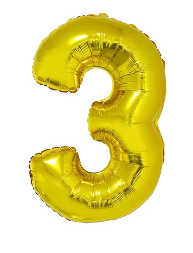 Funny Fashion Folieballon 102 cm goud