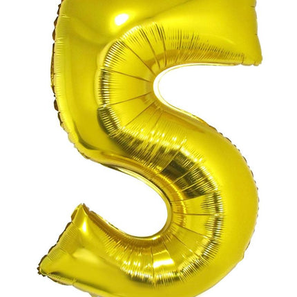 Funny Fashion Folieballon 102 cm goud