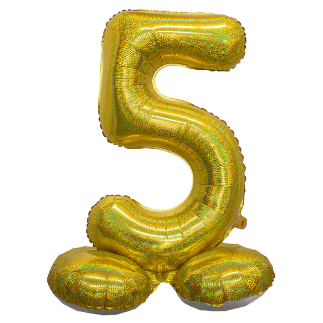 Funny Fashion Folieballon 82 cm glitter goud