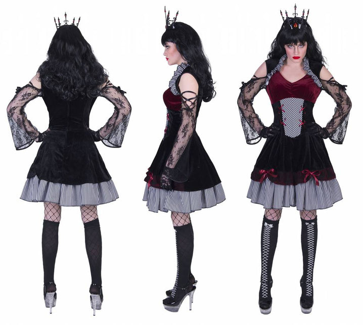 Funny Fashion Gothic Ghiya kostuum dames