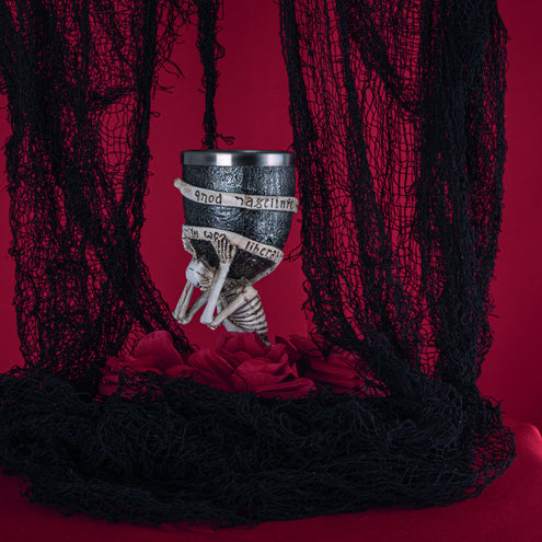 Funny Fashion Griezelig decoratiekleed zwart