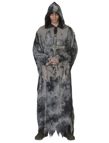 Funny Fashion Grijs demonen pak Hendrik