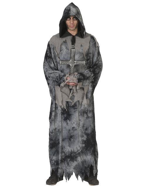 Funny Fashion Grijs demonen pak Hendrik