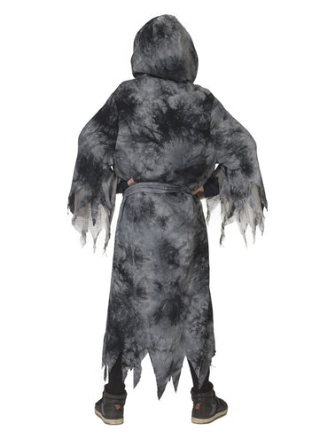 Funny Fashion Grijs demonen pak Simon kinderen