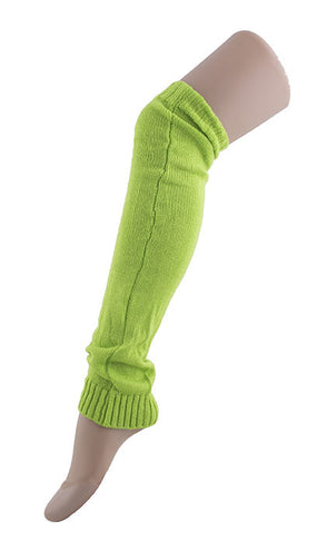 Funny Fashion Groene beenwarmers 60cm