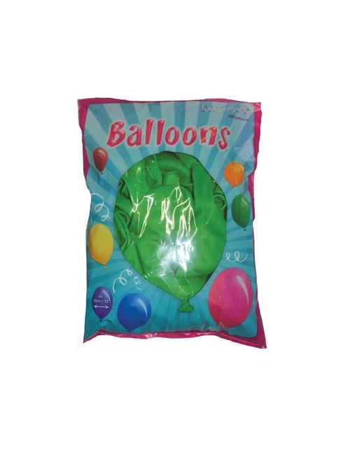 Funny Fashion Groene latex  ballonnen 100st.