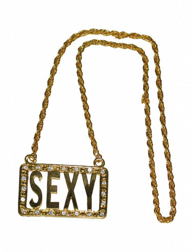 Funny Fashion Halsketting sexy nep goud