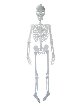 Funny Fashion Hangend geraamte decoratie glow in the dark 150cm