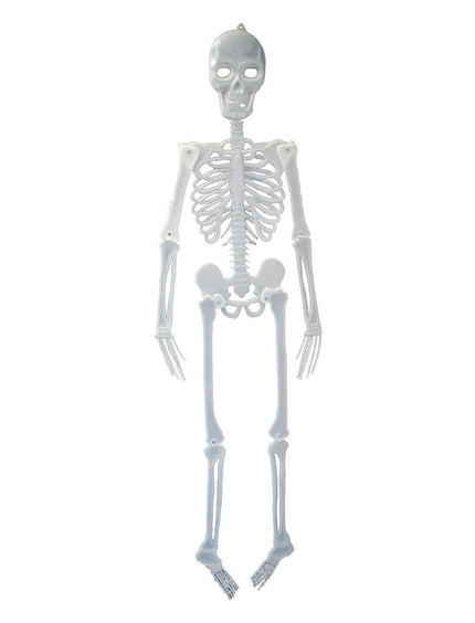 Funny Fashion Hangend geraamte decoratie glow in the dark 150cm