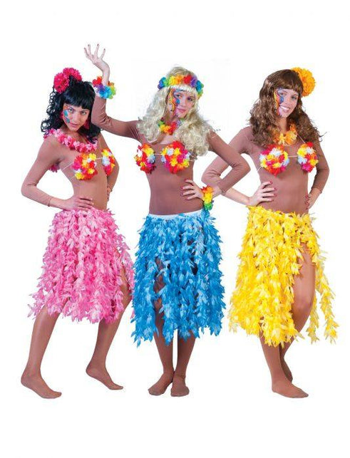 Funny Fashion Hawaii rok blauw