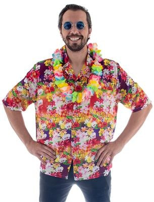 Funny Fashion Hawaii shirt Puck bloemen print