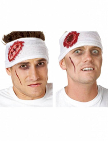 Funny Fashion Hoofdband met nep bloedplek