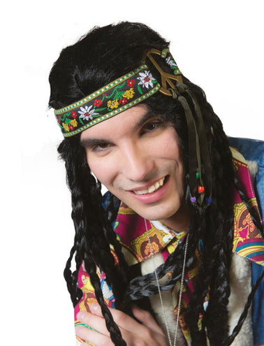 Funny Fashion Hoofdband rasta Freek