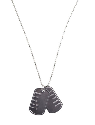 Funny Fashion ID Tag Naamplaatje leger