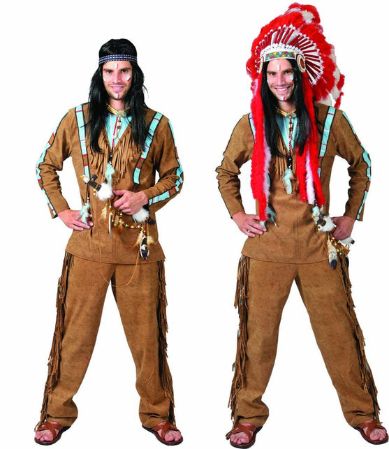 Funny Fashion Indiaanse Manitou heren