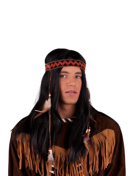 Funny Fashion Indianen pruik Yas