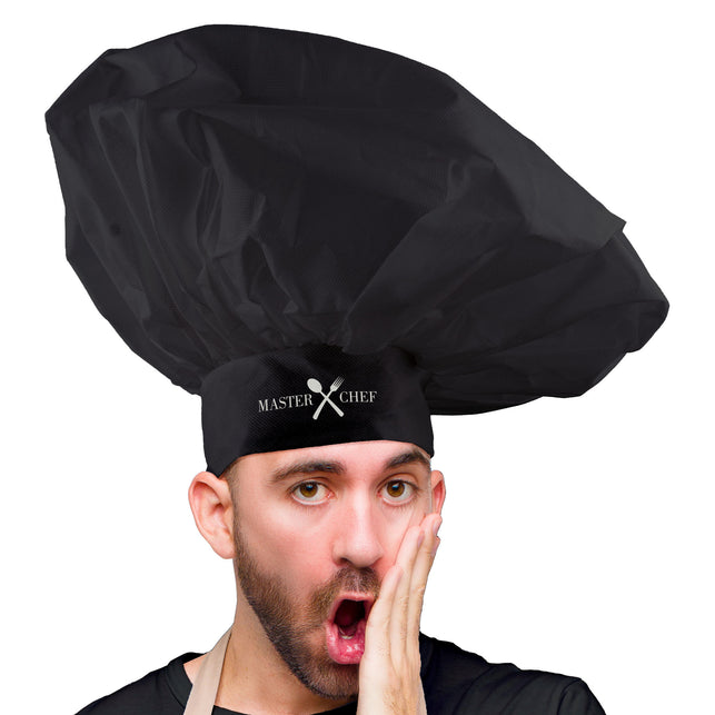Funny Fashion Koksmuts Master Chef XL zwart