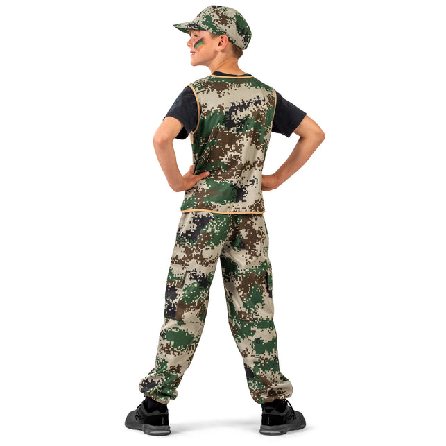 Funny Fashion Leger pak soldaat Andy