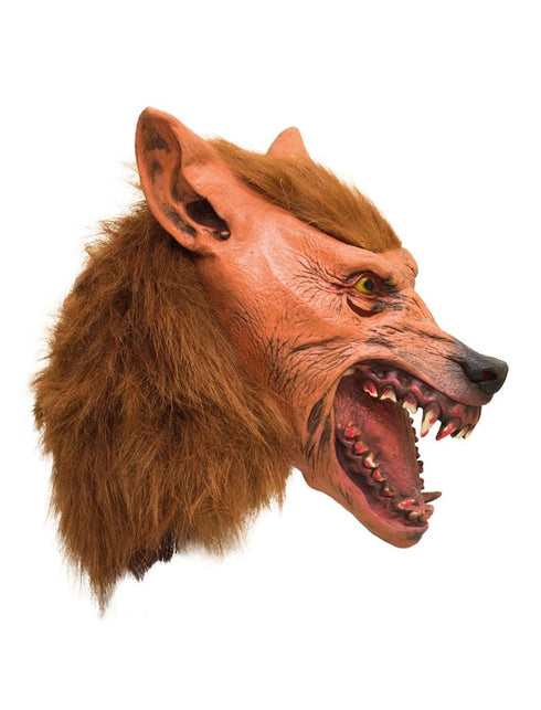 Funny Fashion Masker gele wolf
