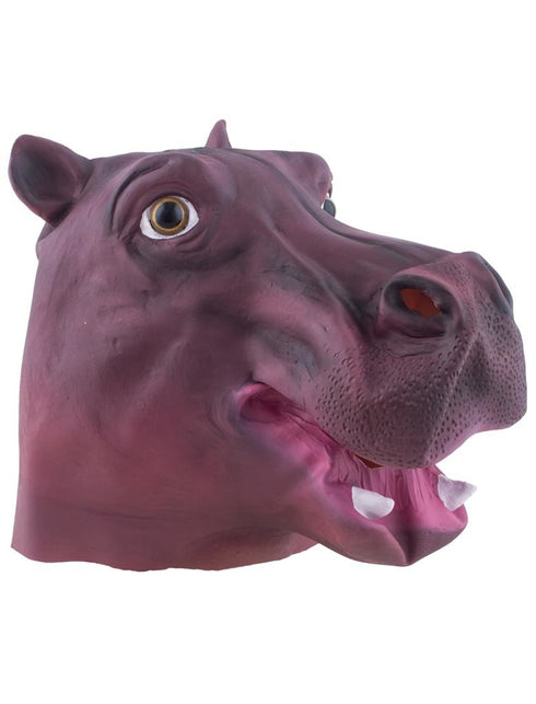 Funny Fashion Masker nijlpaard latex