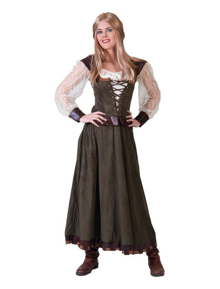Funny Fashion Middeleeuwse dame kostuum Marion