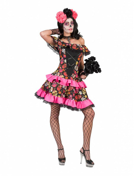 Funny Fashion Muerto Miranda jurk