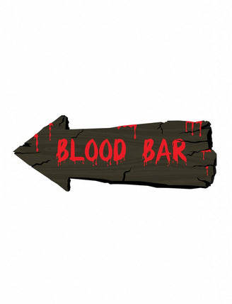 Funny Fashion Muur decoratie Halloween Bloed bar