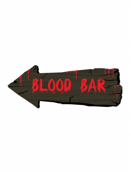 Funny Fashion Muur decoratie Halloween Bloed bar