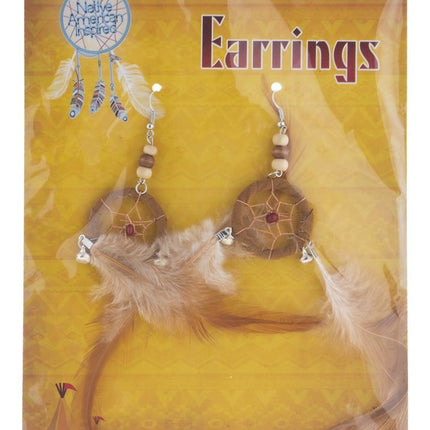 Funny Fashion Oorbellen indiaan Maka