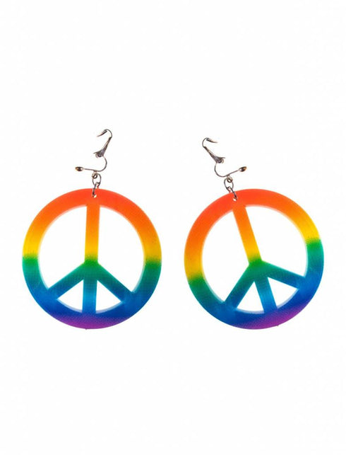 Funny Fashion Oorbellen peace met clip