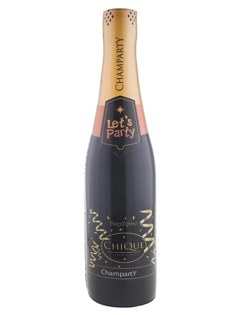 Funny Fashion Opblaasbare luxe bubbel fles 76cm