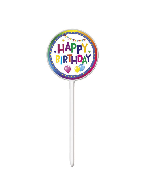 Funny Fashion Party prikkers Happy Birthday