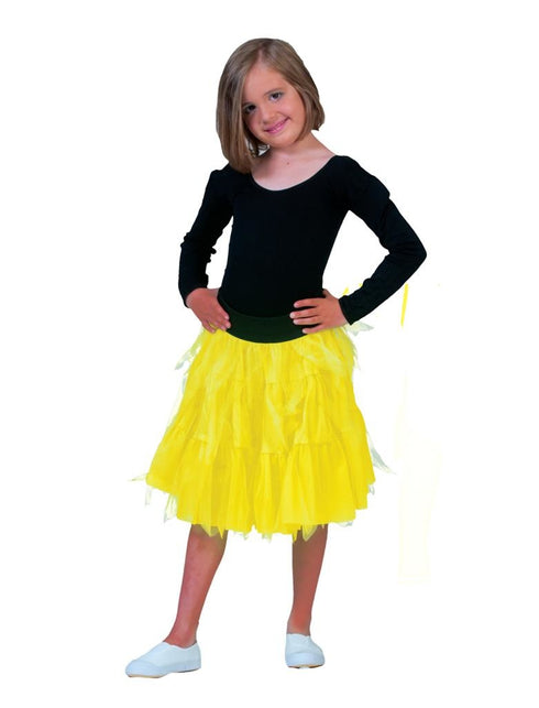 Funny Fashion Petticoat neon geel Lili kind